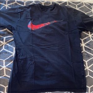 Black logo Nike shirt